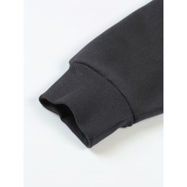 [Queen Crown Hoodie] Plus Size Women's Pink 