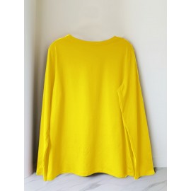 [Stretchy Puerto Rico T-Shirt] Stretchy Polyester Women's Puerto Rico Flag Cartoon Frog Graphic Long Sleeve T-Shirt | Casual Round Neck Top for Spring & Summer Vacation, Machine Washable, Playful Design