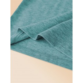 Women'S Casual Forest Print T-Shirt - Breathable Short Sleeve Crew Neck, Dopamine Design, Versatile Outdoor & Top for Spring/Summer/Fall, Forest Shirt