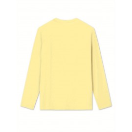 Women'S Mountain & Sunset Graphic Sweatshirt - Casual Long-Sleeve Pullover with Trekking Silhouette Design, Stretchy Polyester Blend, Round Neck, Spring/Summer Top, Machine Washable, Outdoor Casual Wear|Casual Style|Stretchy Fabric