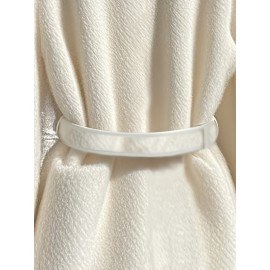 Turn- collar long-sleeve tweed jacket, Women's suit coat